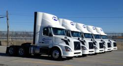Missouri trucking company FW Trucking took delivery of 7 new Volvo daycab tractors this week